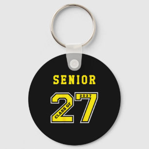 Porte-clés Senior 2027 (dos) doré promotion 27 maillot