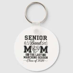 Porte-clés Senior Band Mom Class of 2026 Design 🎶 ❤️