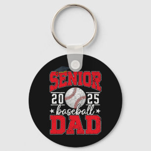 Porte-clés Senior Dad 2025 Baseball Cl De 2025 Drôle Graduati