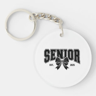 Porte-clés Senior Est 2025 Graduation Student Vintage