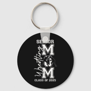 Porte-clés Senior Wrestling Maman Tee - shirts Cl Of 2025 Gra