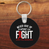 Porte-clés Sensibilisation À La Cellule De Faucille Sans Lutt (Recto)