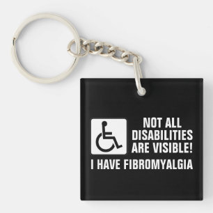 Porte-clés Sensibilisation à la fibromyalgie