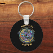 Porte-clés - Sensibilisation à la fibromyalgie 23 (Recto)