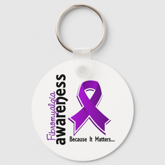 Porte-clés Sensibilisation à la fibromyalgie 5 (Recto)