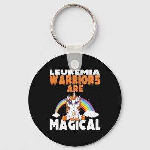 Porte-clés Sensibilisation à la leucémie mignon Magique Unico