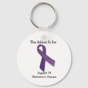 Porte-clés Sensibilisation à la maladie d'Alzheimer - Porte