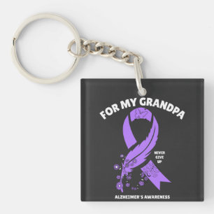 Porte-clés Sensibilisation à la maladie d'Alzheimer - Pour mo