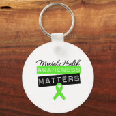 Porte-clés Sensibilisation à la santé mentale (Recto)