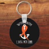 Porte-clés Sensibilisation à la sclérose - avec la foi Je ne  (Recto)