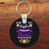 Porte-clés Sensibilisation À La Surdose De Drogue Disparue Ma (Recto)