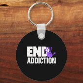 Porte-clés Sensibilisation à la surdose - Sensibilisation à l (Recto)