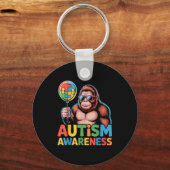 Porte-clés Sensibilisation à l'autisme (Recto)