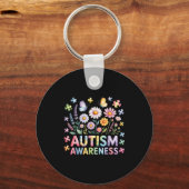 Porte-clés Sensibilisation à l'autisme (Recto)