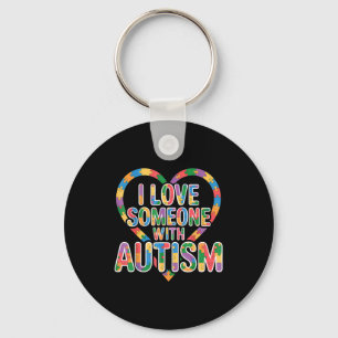 Porte-clés Sensibilisation à l'autisme autistique