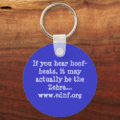 Porte-clés Sensibilisation à l'EDS (Recto)