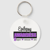 Porte-clés Sensibilisation à l'épilepsie (Recto)