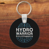 Porte-clés Sensibilisation à l'hydrocéphalie Chant de guerrie (Recto)