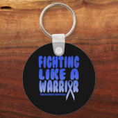 Porte-clés Sensibilisation à l'hydrocéphalie du Flamant rose (Recto)