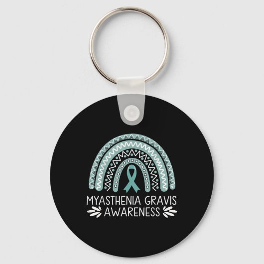 Porte-clés Sensibilisation à Myasthenia Gravis (Recto)