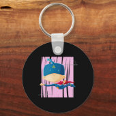 Porte-clés Sensibilisation au cancer de l'enfance Super GA (Recto)