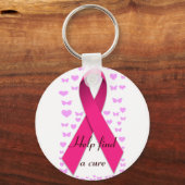 Porte-clés Sensibilisation au cancer du sein_ (Recto)