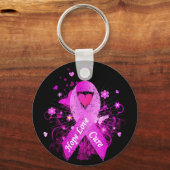 Porte-clés Sensibilisation au cancer du sein (Recto)