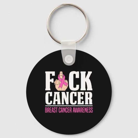Porte-clés Sensibilisation au cancer du sein (Recto)