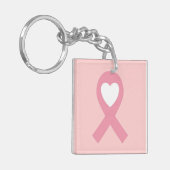 Porte-clés Sensibilisation au cancer du sein (Devant gauche)
