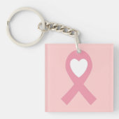 Porte-clés Sensibilisation au cancer du sein (Devant)
