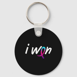 Porte-clés Sensibilisation au cancer - J'ai gagné Survivor Fi