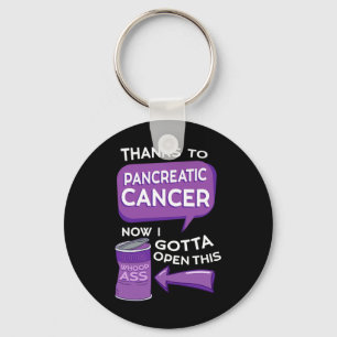 Porte-clés Sensibilisation au cancer pancréatique Adenocarcin