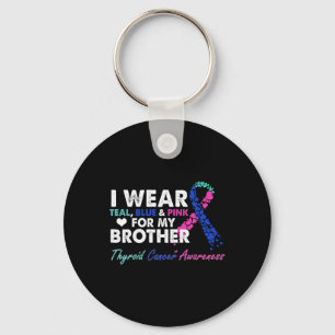 Porte-clés Sensibilisation Au Cancer Pour Mon Costume Frère R