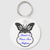 Porte-clés Sensibilisation au lupus (Recto)