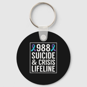 Porte-clés Sensibilisation au suicide - 988 Chemise - Prévent