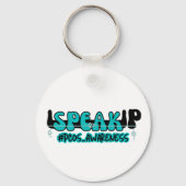 Porte-clés Sensibilisation au syndrome d'ovulation polykystiq (Verso)