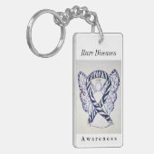 Porte-clés Sensibilisation aux maladies rares  Angle Porte -  (Devant gauche)