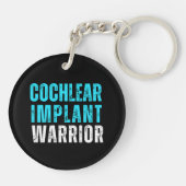 Porte-clés Sensibilisation aux sourds - Cochlear Implant Guer (Dos)