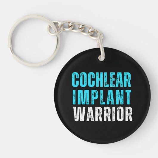 Porte-clés Sensibilisation aux sourds - Cochlear Implant Guer (Devant)