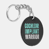 Porte-clés Sensibilisation aux sourds - Cochlear Implant Guer (Devant gauche)