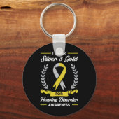 Porte-clés Sensibilisation aux troubles de l'ouïe Aide aux so (Recto)