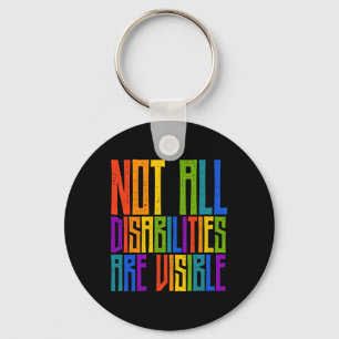Porte-clés Sensibilisation Des Handicapés Toutes Les Personne