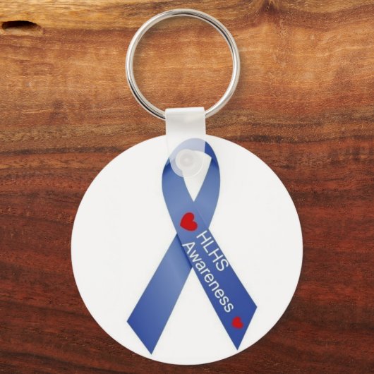 Porte-clés Sensibilisation HLHS (Recto)