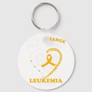 Porte-clés Sensibilisation - Je Porte Orange Pour Mon Petit-F