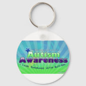 Porte-clés Sensibilisation sur l'autisme (Recto)