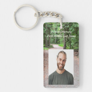 Porte-clés Sentier de randonnée de souvenir chrétien