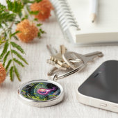 Porte-clés Sentier des étoiles – Voyage à travers l'univers. (Côté)