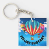 Porte-clés Sentiment de flottabilité - Essayer de ballooning (Devant)