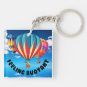Porte-clés Sentiment de flottabilité - Essayer de ballooning (Dos)