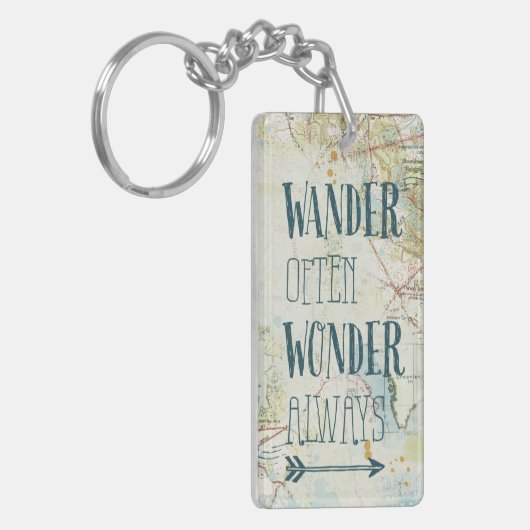 Porte-clés Sentiments de carte (Devant gauche)